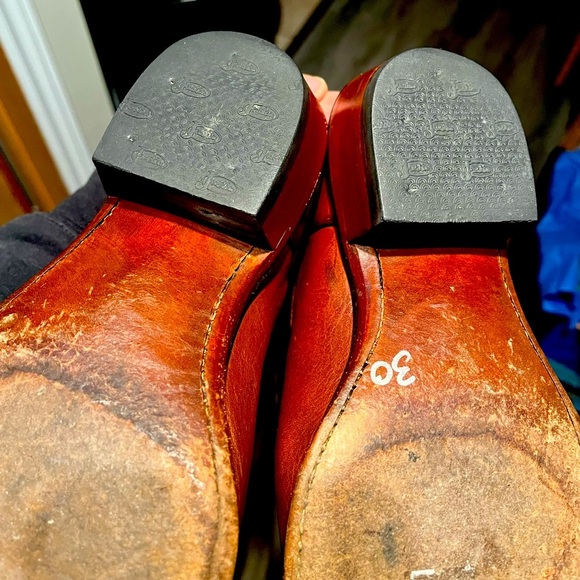 Justin boots ladies country cowboy boots size 6 1/2 ee - Picture 9 of 9